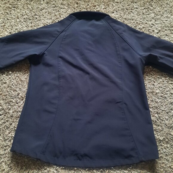 Black Diamond Soft Shell Full Zip Jacket Womens Black Fleece Lined Size Large L - Picture 2 of 7